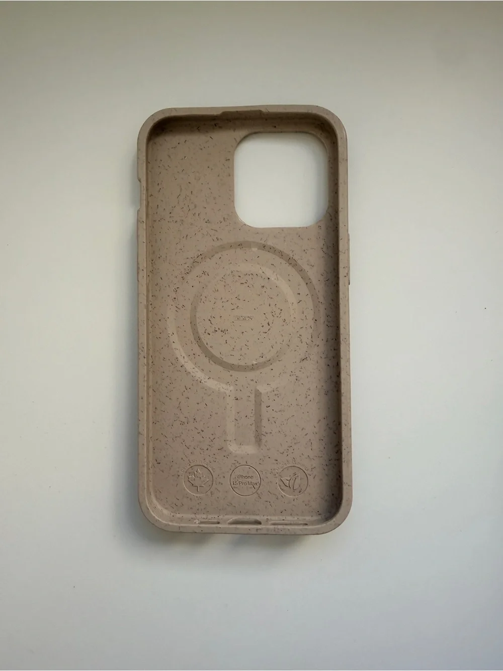 Pela IPhone 15 Pro Max case with Grip - London Fog Indigo
